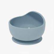 BOWL SILICONA REDONDO SNACK AZUL