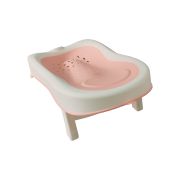 BAÑERA PLEGABLE + REDUCTOR SOFT ROSA