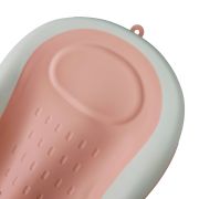 BAÑERA PLEGABLE + REDUCTOR SOFT ROSA
