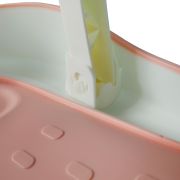 BAÑERA PLEGABLE + REDUCTOR SOFT ROSA
