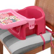 SILLA BOOSTER CON BANDEJA PEPPA PIG
