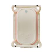 BAÑERA PLEGABLE + TERMOMETRO – ROSA