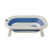 BAÑERA PLEGABLE + TERMOMETRO – AZUL