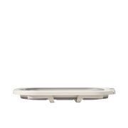 BAÑERA PLEGABLE + TERMOMETRO – GRIS
